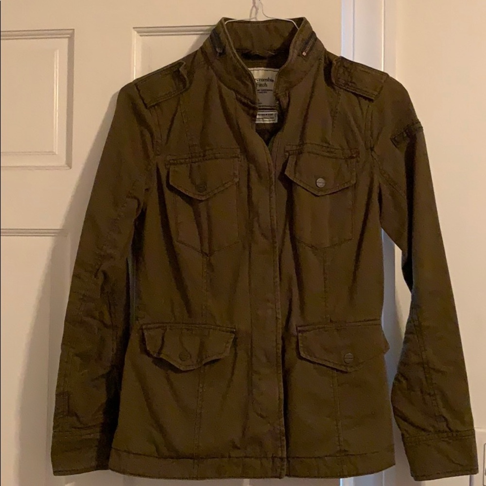 Abercrombie & Fitch Army Green Jacket